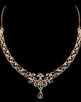 Diamond Necklace With Natural Ruby