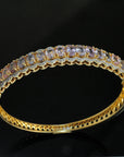 Diamond Bracelet with Natural Spinel