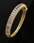 Diamond Bracelet with Natural Spinel