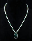 4 In 1 Diamond Necklace with Natural Rubies/Emeralds/Yellow Sapphires/Blue Sapphires/Tanzanite and Pearls.