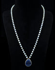 4 In 1 Diamond Necklace With Natural Rubies/Emeralds/Yellow Sapphires/Blue Sapphires/Tanzanite and Pearls.