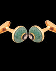Emerald Diamond Cufflinks