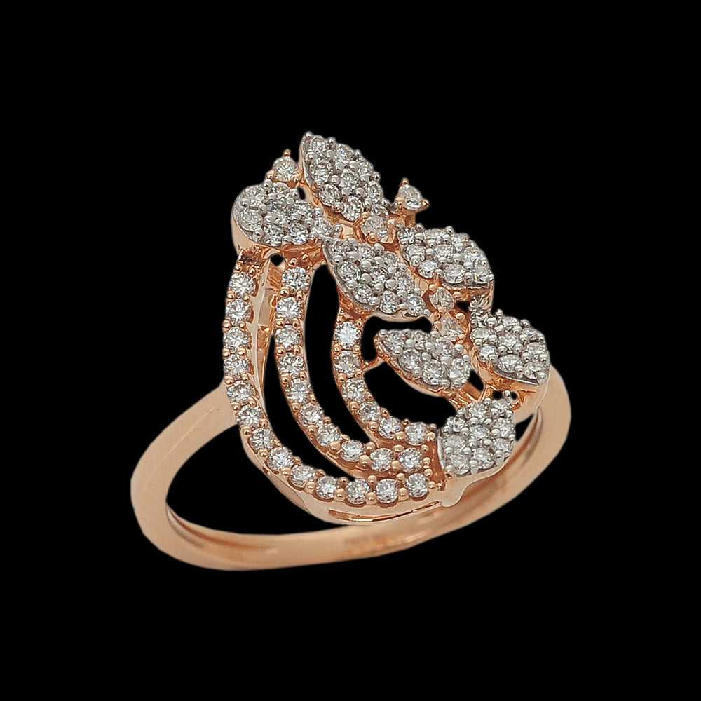 Modern Design Diamond RIng – Maaya Fine Jewels