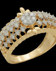 Gold and Diamond Ring
