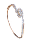 Evil Eye Diamond Bangle Bracelet