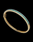 Diamond Bracelet with Natural Emeralds