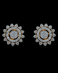 2 In 1 Diamond Earrings