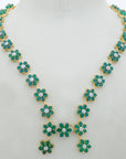 Diamond Necklace With Onyx