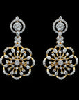 2 In 1 Diamond Earrings