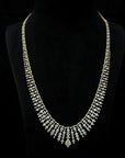 2 Layered Long Diamond Necklace