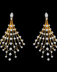Diamond  Chandelier Earrings