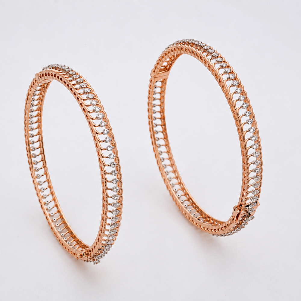 Diamond Bangles