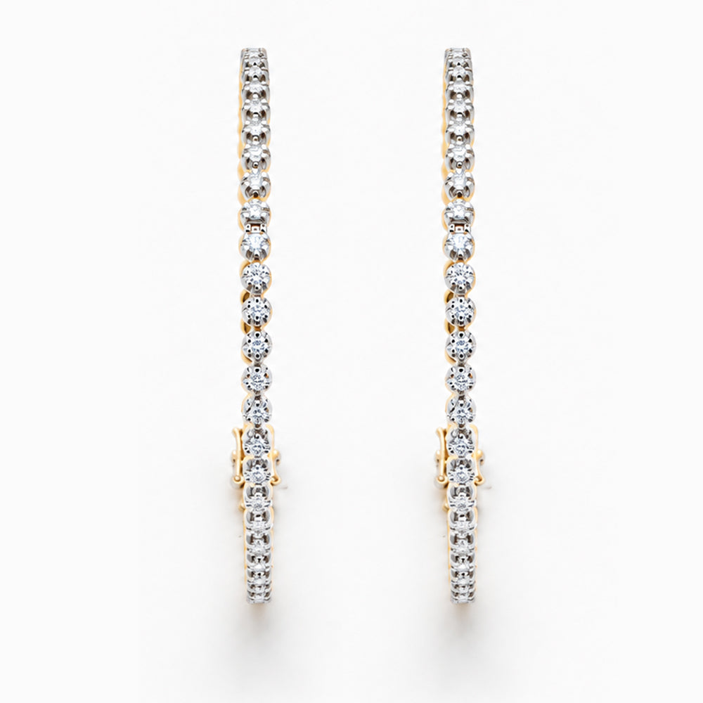 Classic Diamond Bangles