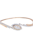 Evil Eye Diamond Bangle Bracelet