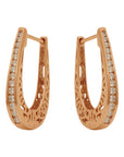 Sleek Diamond Earrings And Pendant Set