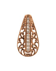 Sleek Diamond Earrings And Pendant Set