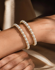 South Sea Pearl Diamond Bangles