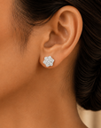 Floral Diamond Earrings
