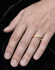Gold and Diamond Ring/Wedding Band