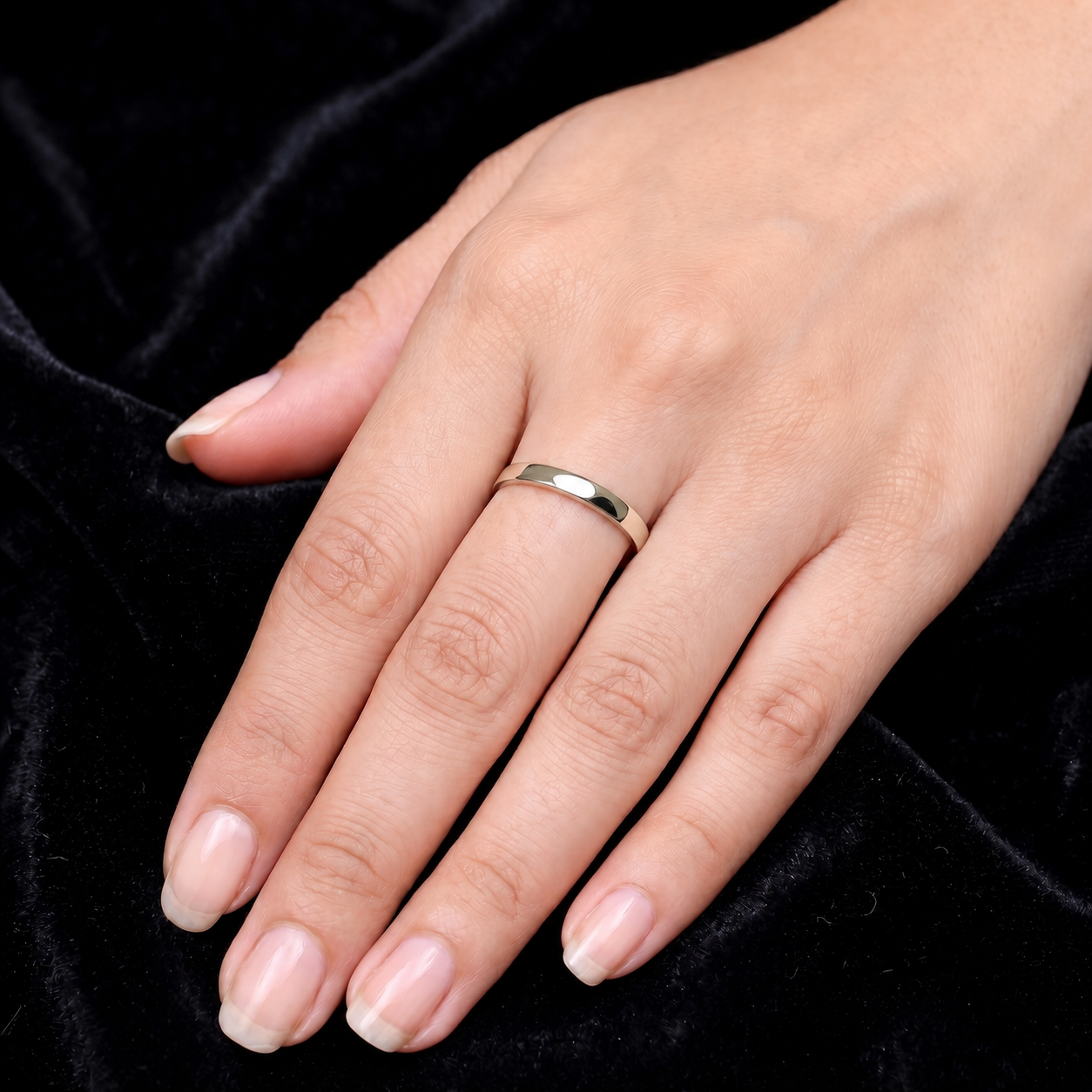 South Indian Style Gold Band for Wedding (Ring)