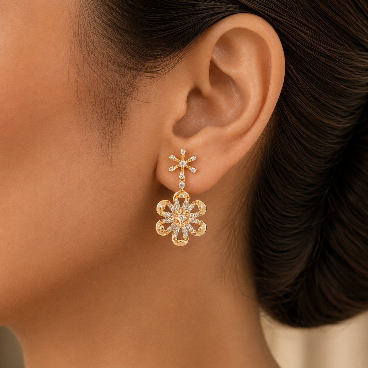 Classic Diamond Earrings