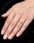 Tri-band Diamond Ring