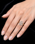 Floral Diamond Ring