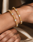Solitaire Diamond Bangles