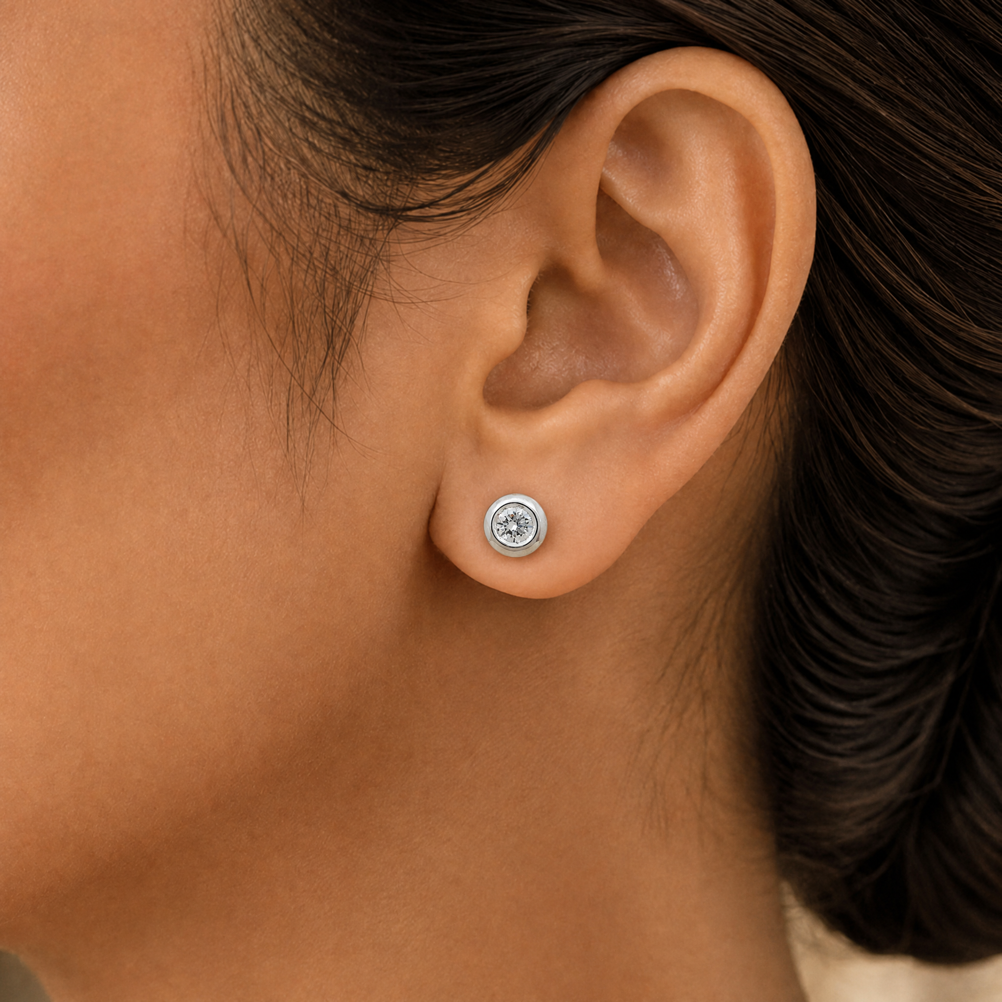 Diamond Solitaire Studs