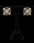 Diamond Solitaire Earrings