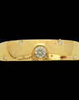 Gold and Diamond Ring (Wedding Band)
