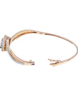 Evil Eye Diamond Bangle Bracelet