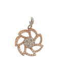 Floral Diamond Pendant