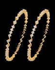Solitaire Diamond Bangles