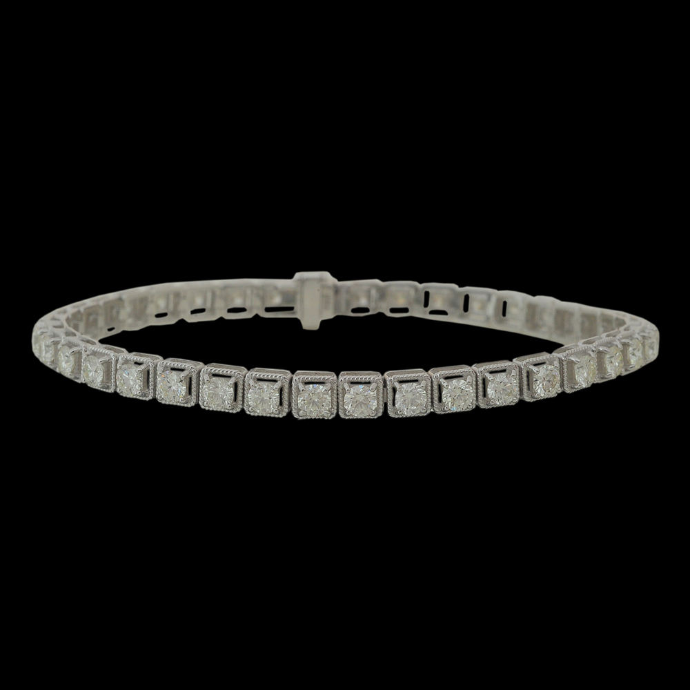 Openable Diamond Bracelet