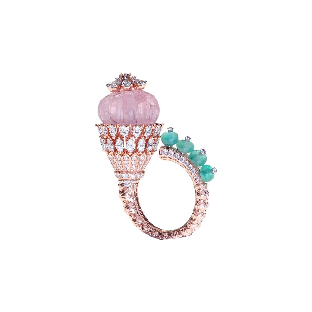 Designer Gemstone Diamond Ring