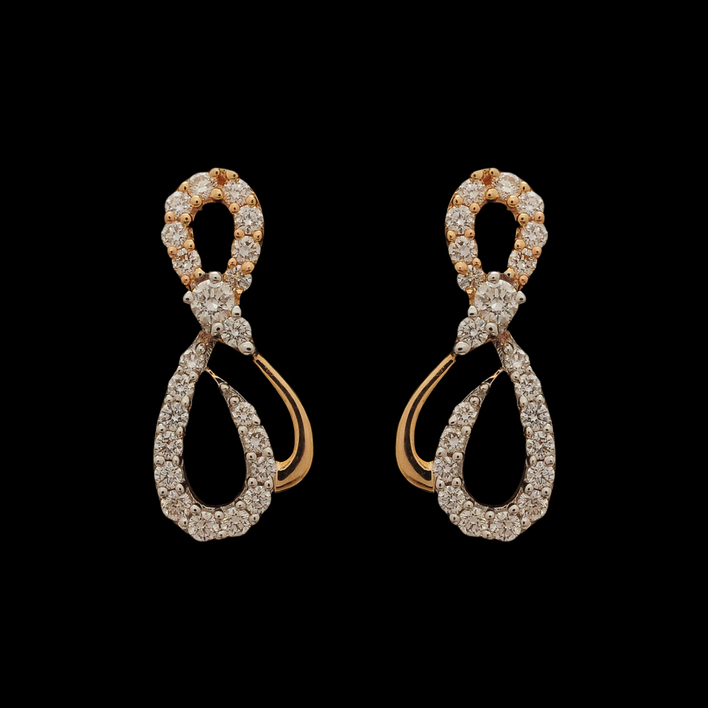 Pear-shaped Diamond Pendant And Earrings Set