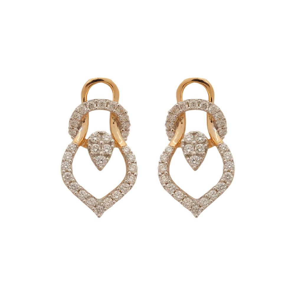 Twine Diamond Earrings
