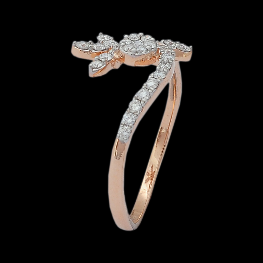 18K Gold and Diamond Klōvar Ring