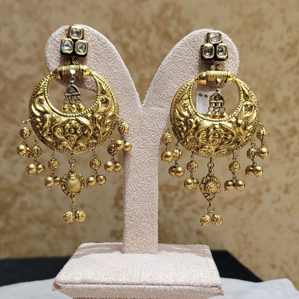 Temple Gold Earrings.