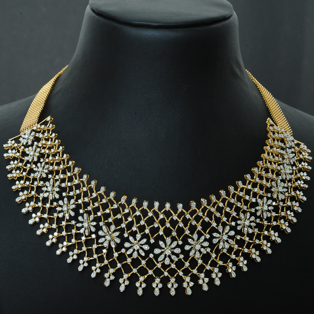 Bridal Diamond Choker Necklace