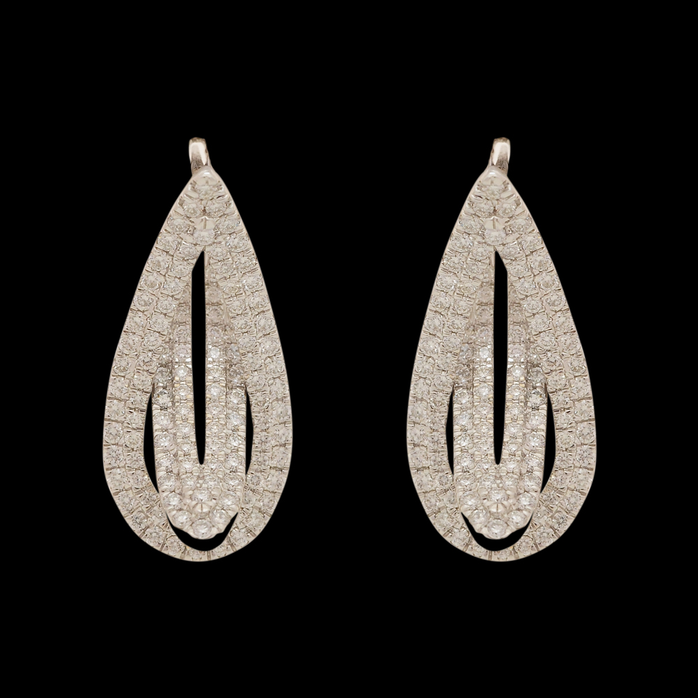 Long Diamond Earring