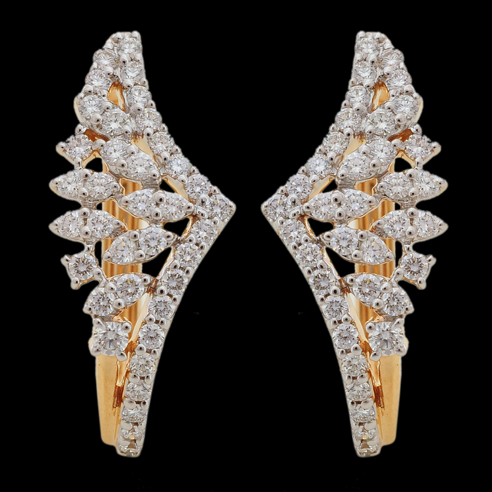 Chic Diamond Earrings