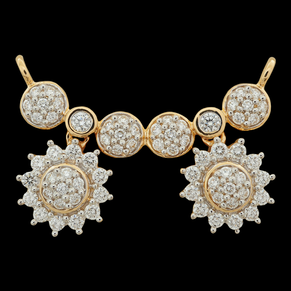 Thali Bottu/Tali Gold and Diamond Pendant