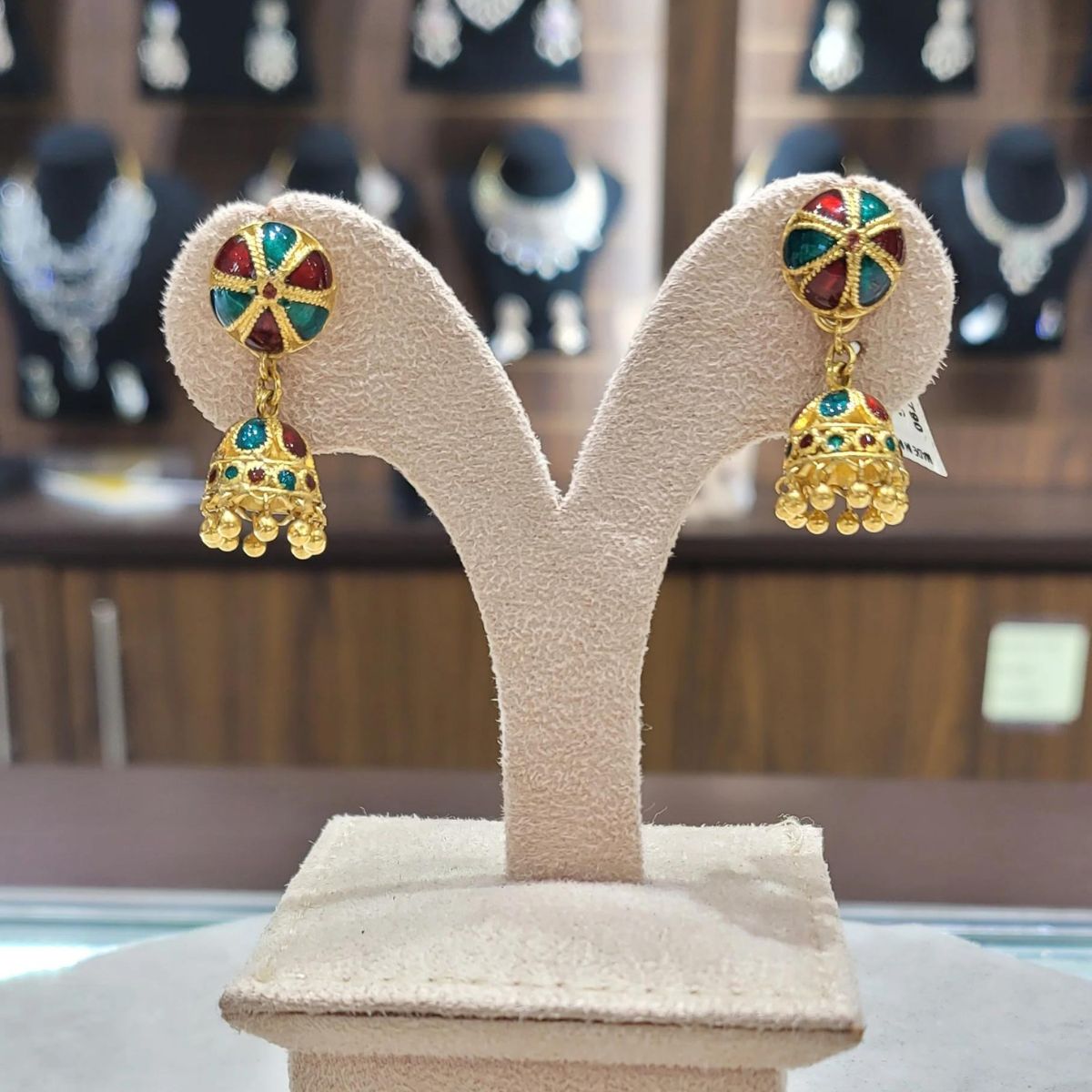 Temple Gold Earrings