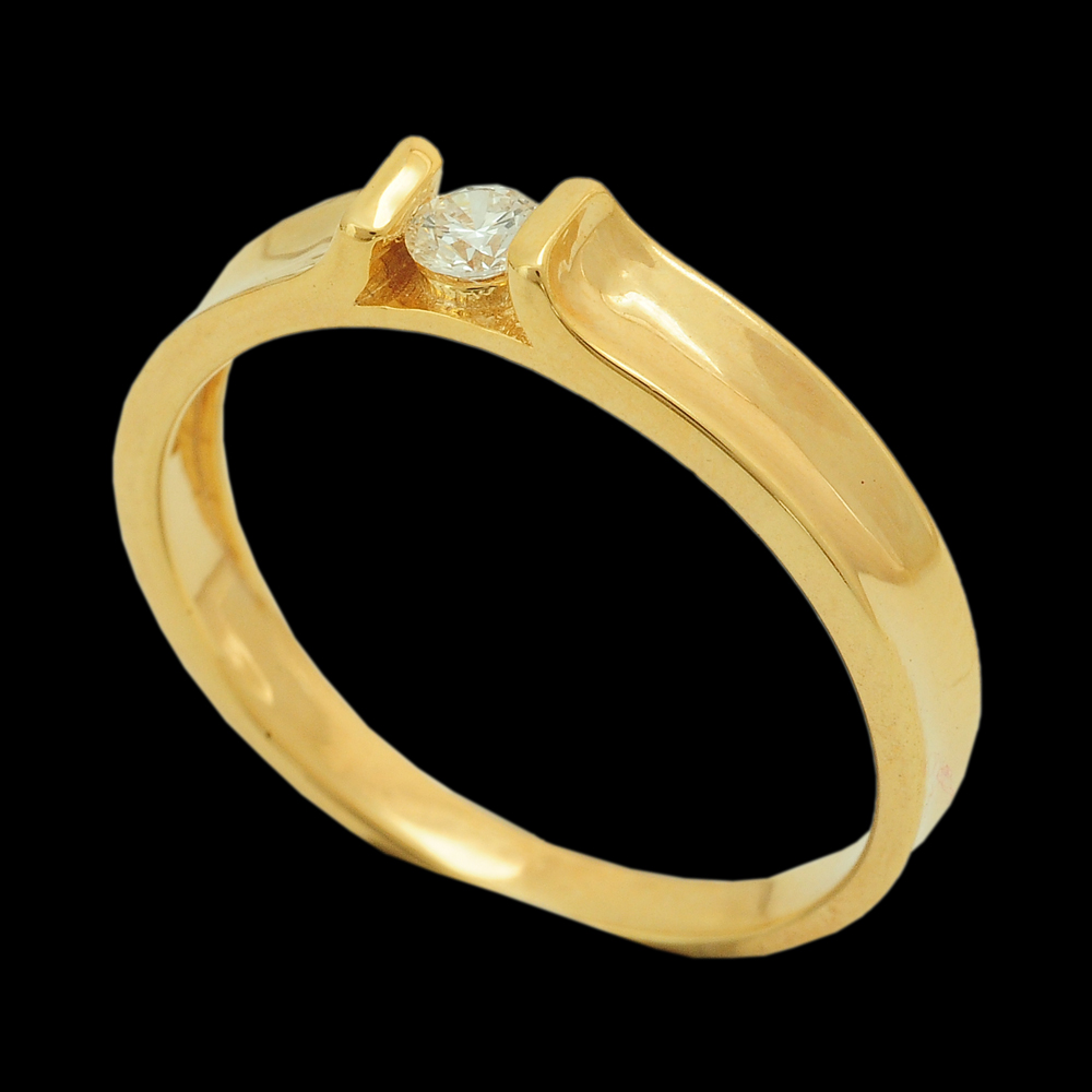 Gold and Diamond Ring/Wedding Band
