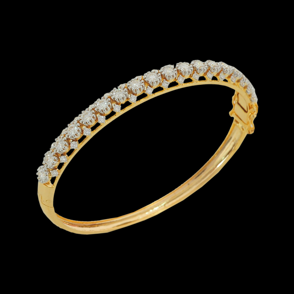 Diamond Openable Bracelet