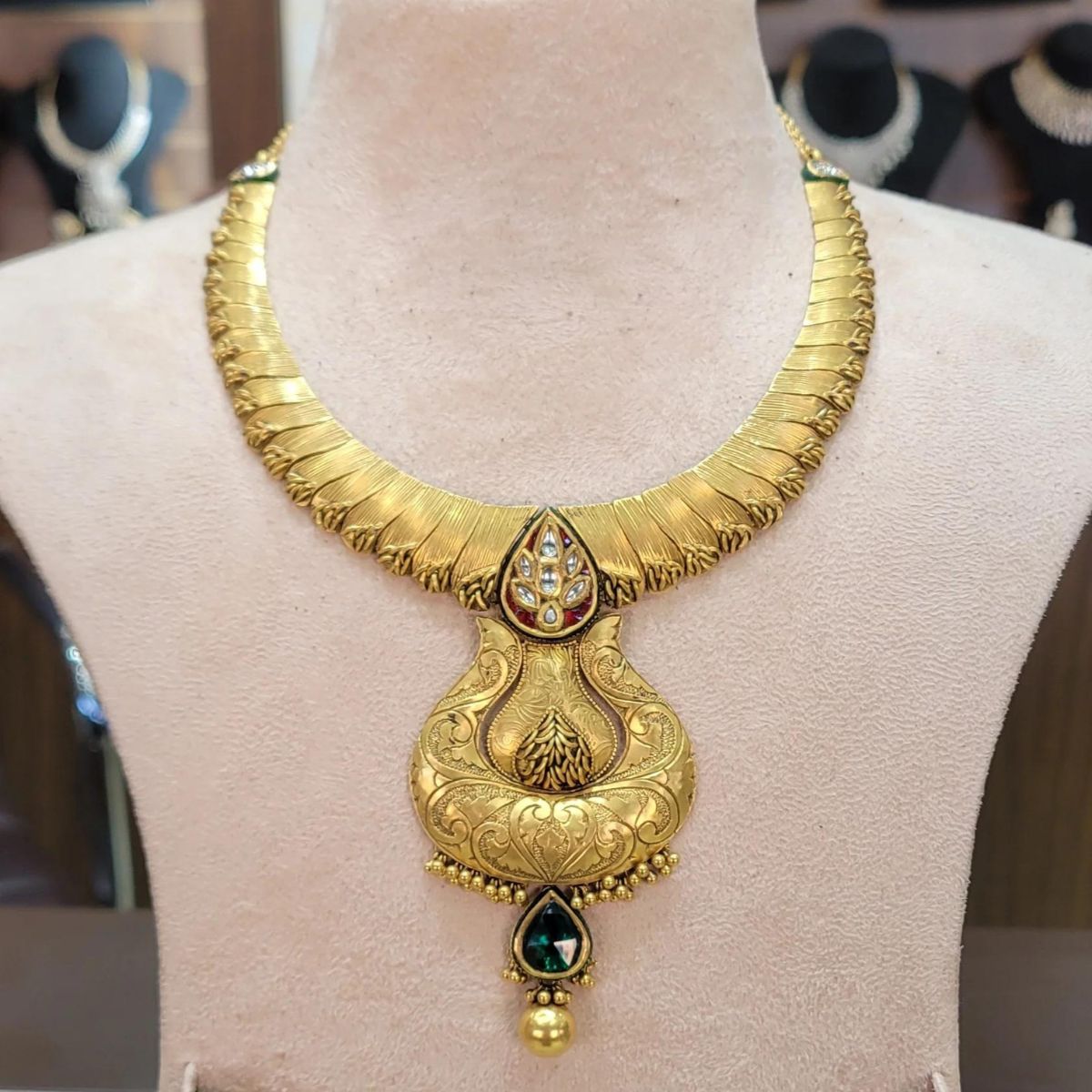 Temple Gold Necklace.