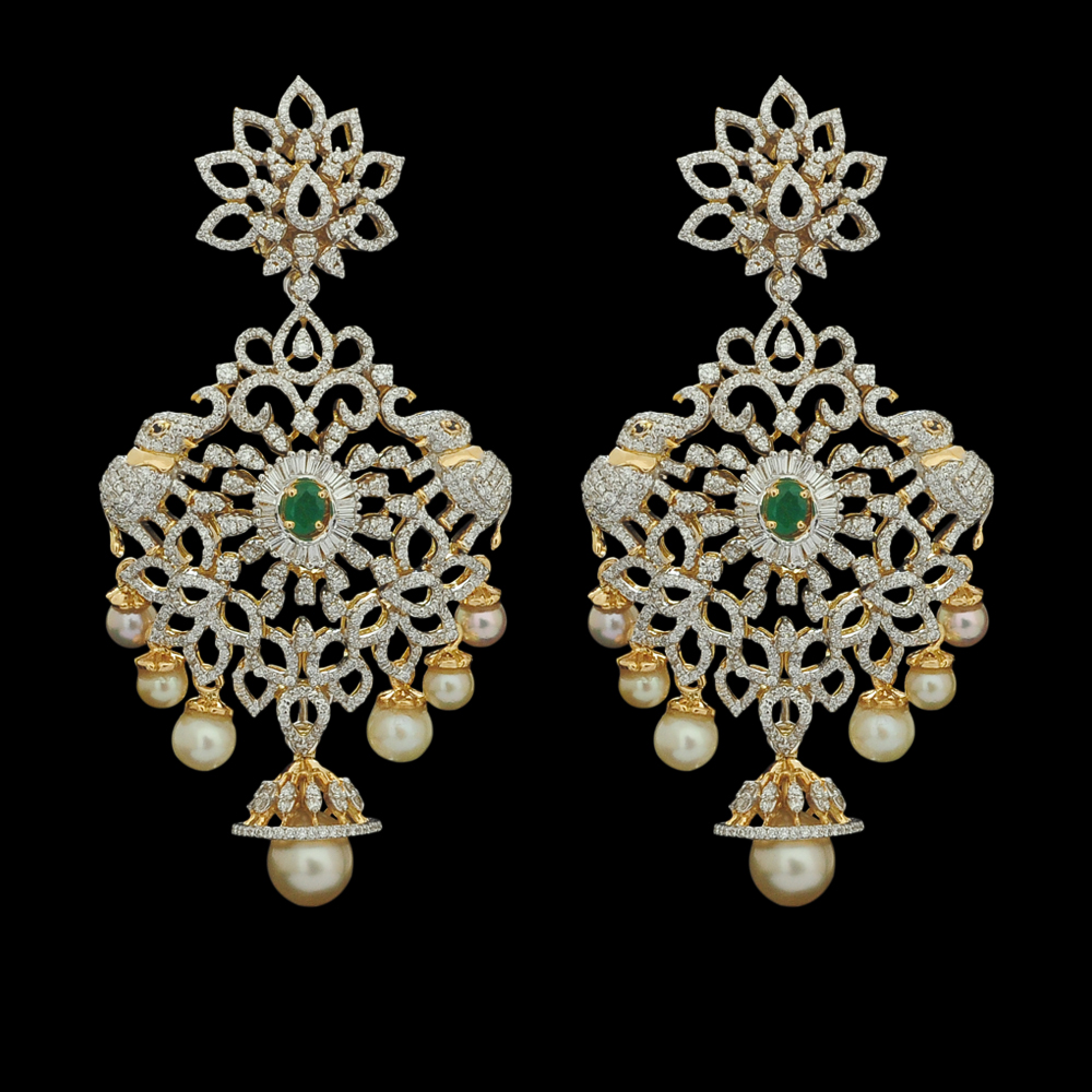Multiway Diamond Necklace Earrings Set