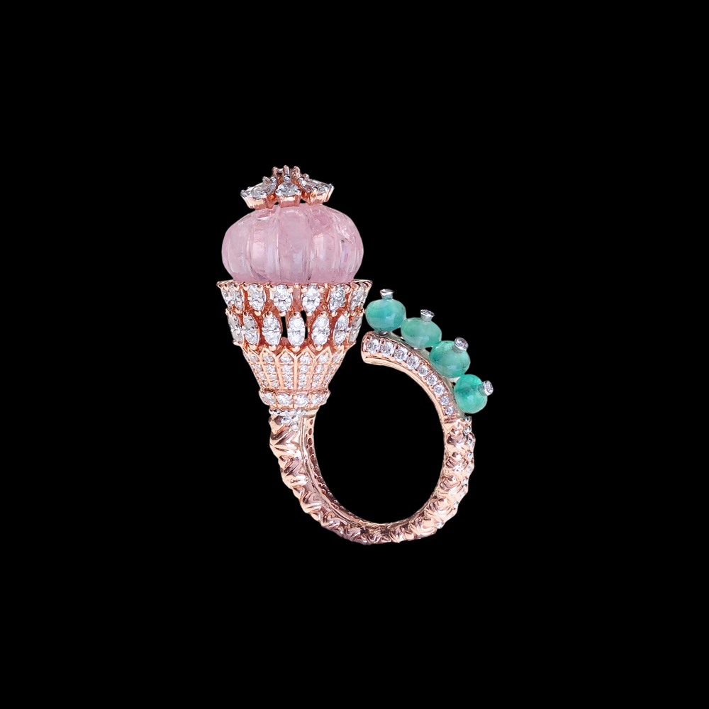 Designer Gemstone Diamond Ring